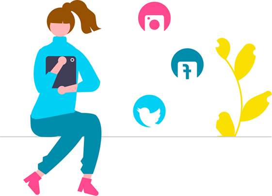 Ilustración RRSS